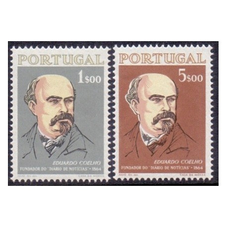 Portugal 1964 Eduard Coelho komplet postfrisk