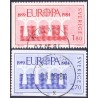 Sverige. 1984. Europamærker / CEPT, AFA nr. 1259-60 postfrisk  Stemplet hæfte FDC parstykkke SWEDEN