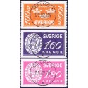Sverige. 1984. Postsparekasse, AFA nr. 1261-63 postfrisk Stemplet hæfte FDC parstykkke SWEDEN