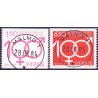 Sverige. 1984. Fredrika Förbundet, AFA nr. 1280-81 postfrisk  Stemplet hæfte FDC parstykkke SWEDEN **/o