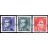 Sverige. 1986. Kong Carl & Dr. Silvia. AFA nr. 1353-55 postfrisk Stemplet hæfte FDC parstykkke SWEDEN **/o