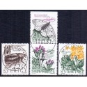 Sverige. 1987. Mark og eng. AFA nr. 1403-06 postfrisk   Stemplet hæfte FDC parstykkke SWEDEN **/o