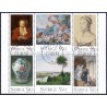 Sverige. 1992. Nationalmuseum. AFA nr. 1664-69 postfrisk sammentryk Stemplet hæfte FDC parstykkke SWEDEN **/o