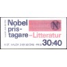 Sverige. 1990. Nobelpristager. AFA nr. 1585-88  postfrisk sammentryk Stemplet hæfte FDC parstykkke SWEDEN **/o