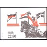 Sverige. 1990. VM i ridning. AFA nr. 1553-58 postfriske parstykker Stemplet hæfte FDC parstykkke SWEDEN **/o