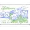 Sverige 1995. Fjelblomster, AFA 1811-14, postfrisk stemplet  hæfte FDC