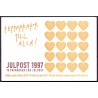 Sverige 1997. Julefrimærker. AFA nr. 1955-7 postfrisk stemplet  hæfte FDC