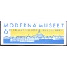 Sverige 1998. Moderna museet. AFA nr. 1964-66 postfrisk stemplet  hæfte FDC parstykkke