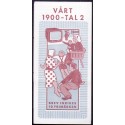 Sverige 1999. 1900-tallet II. AFA nr. 2026-35 postfrisk stemplet  hæfte FDC parstykkke
