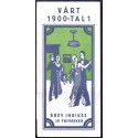 Sverige 1998. 1900-tallet I. AFA nr. 2000-2009 postfrisk stemplet  hæfte FDC parstykkke