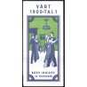 Sverige 1998. 1900-tallet I. AFA nr. 2000-2009 postfrisk stemplet  hæfte FDC parstykkke