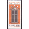 Sverige 1998. Svenske huse IV. AFA nr. 1967-71 postfrisk stemplet  hæfte FDC parstykkke