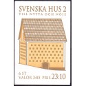 Sverige 1996. Svenske huse. AFA 1865-70 postfrisk stemplet  hæfte FDC