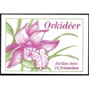 Sverige 1999. Orkidéer. AFA nr. 2042-45 postfrisk stemplet  hæfte FDC parstykkke