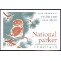 Sverige 1999. Europamærker/CEPT. AFA nr. 2050 postfrisk stemplet  hæfte FDC parstykkke