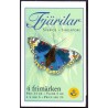 Sverige 1999. Sommerfugle. AFA nr. 2065-8 postfrisk stemplet  hæfte FDC parstykkke