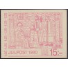 Sverige. 1980. Julefrimærker. AFA nr. 1137 Co/Cn,  postfrisk parstykke  stemplet  hæfte FDC parstykkke