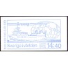 Sverige. 1981. Propagandaudgave, AFA nr. 1160-65 postfrisk stemplet  hæfte FDC parstykkke
