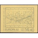 Sverige. 1982. Europamærker / CEPT, AFA nr. 1187-88 Ch/Cv postfrisk stemplet  hæfte FDC parstykkke