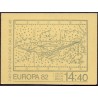 Sverige. 1982. Europamærker / CEPT, AFA nr. 1187-88 Ch/Cv postfrisk stemplet  hæfte FDC parstykkke
