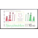 Sverige. 1982. Sømærker, AFA nr. 1192-96 postfrisk  stemplet  hæfte FDC parstykkke