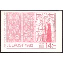 Sverige. 1982. Julefrimærker, AFA nr. 1210-14 postfrisk parstykker stemplet  hæfte FDC parstykkke