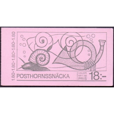 Sverige. 1983. Brugsfrimærke, AFA nr. 1240 postfrisk hæfte stemplet  hæfte FDC parstykkke SWEDEN