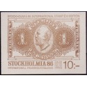 Sverige. 1983. Stochholmai 86, AFA nr. 1234-37 postfrisk miniark stemplet  hæfte FDC parstykkke SWEDEN