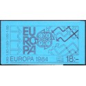 Sverige. 1984. Europamærker / CEPT, AFA nr. 1259-60 postfrisk  Stemplet hæfte FDC parstykkke SWEDEN