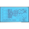 Sverige. 1984. Europamærker / CEPT, AFA nr. 1259-60 postfrisk  Stemplet hæfte FDC parstykkke SWEDEN