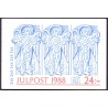 Sverige. 1988. Julefrimærker. AFA nr. 1470-75 postfrisk 6-blok Stemplet hæfte FDC parstykkke SWEDEN **/o