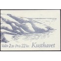 Sverige. 1988. Truede dyr fra kystområder. AFA nr. 1449-50 postfrisk Stemplet hæfte FDC parstykkke SWEDEN **/o