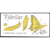 Sverige. 1993. Sommerfugle. AFA nr. 1706-09 postfriske sammentryk Stemplet hæfte FDC parstykkke SWEDEN **/o
