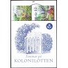 Sverige 2005. Sommermærker. AFA nr. 2401-04, postfrisk hæfte  sammentryk stemplet  hæfte FDC parstykkke