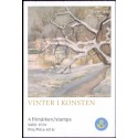 Sverige 2006. Vinter i kunsten. AFA nr. 2493-96, postfrisk sammentryk stemplet  hæfte FDC parstykkke