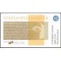 Sverige 2006. Hansestæderne. AFA nr. 2477-79, postfrisk sammentryk stemplet  hæfte FDC parstykkke