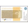 Sverige 2006. Hansestæderne. AFA nr. 2477-79, postfrisk sammentryk stemplet  hæfte FDC parstykkke