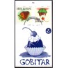Sverige 2007. Chokolade. AFA nr. 2529-32, postfrisk stemplet  hæfte FDC parstykkke