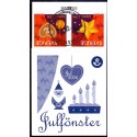 Sverige 2006. Julefrimærker. AFA nr. 2489-92, postfrisk sammentryk stemplet  hæfte FDC parstykkke