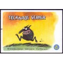 Sverige 2008. Tegneserier. AFA nr. 2590-97, postfrisk stemplet  hæfte FDC parstykkke