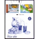 Sverige 2008. Sommerbord. AFA nr. 2583-87, postfrisk stemplet  hæfte FDC parstykkke