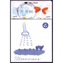 Sverige 2009. Hilsenfrimærker. AFA nr. 2624-27, postfrisk stemplet  hæfte FDC parstykkke