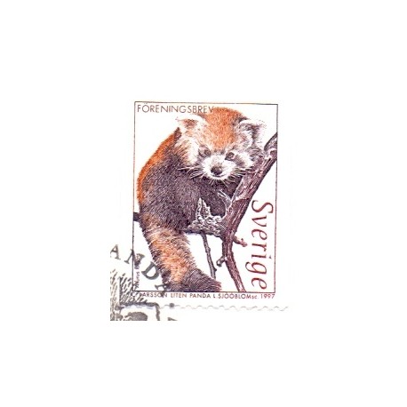 Sverige 1997. Truede dyrearter. AFA 1937 postfrisk stemplet  hæfte FDC