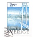 Sverige 1997. Høje Kystbroen. AFA nr. 1938 postfrisk stemplet  hæfte FDC
