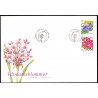 Sverige 1998. Blomster. AFA nr. 1988-9 postfrisk stemplet  hæfte FDC parstykkke