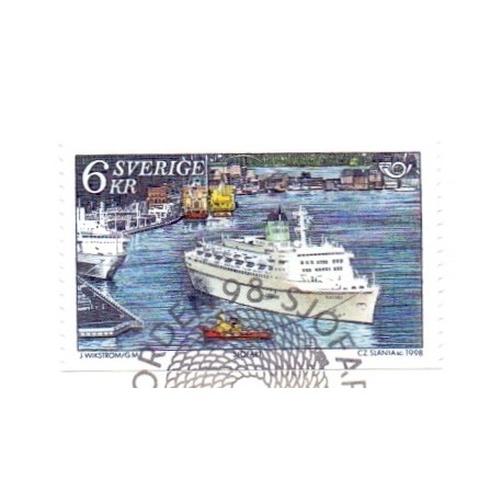 Sverige 1998. Norden og Kong Carl. AFA nr. 1990-91 postfrisk stemplet  hæfte FDC parstykkke