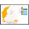 Sverige 1999. Årtusindeskiftet. AFA nr. 2080-81 postfrisk stemplet  hæfte FDC parstykkke