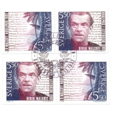 Sverige. 1992. Nobelpristager. AFA nr. 1684-85 i postfrisk parstykker Stemplet hæfte FDC parstykkke SWEDEN **/o