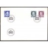 Sverige. 1981. Kong Carl, Dr. Silvia AFA nr. 1149-51 postfrisk stemplet  hæfte FDC parstykkke
