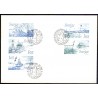 Sverige. 1982. Sømærker, AFA nr. 1192-96 postfrisk  stemplet  hæfte FDC parstykkke